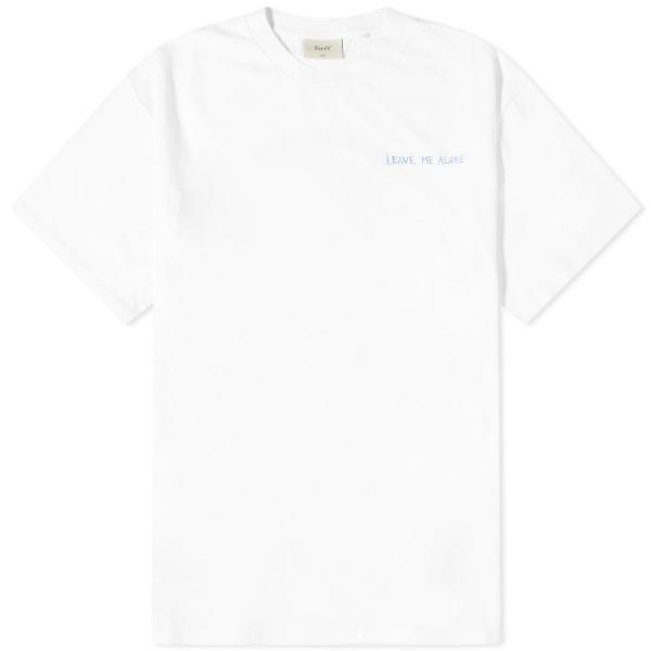 フォレット (Foret) メンズ Tシャツ Abloom T-Shirt (White) トップス