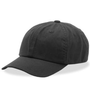 アクネ ストゥディオズ (Acne Studios) レディース キャップ 帽子 Carily Twill Logo Cap (Black)｜nul-select