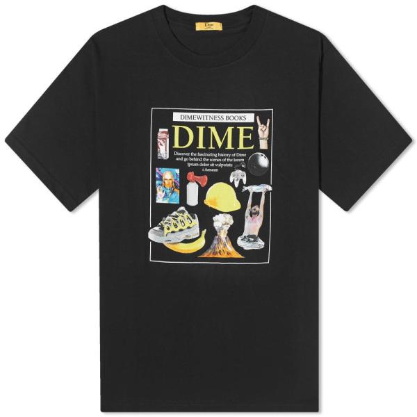 ダイム (Dime) メンズ Tシャツ Witness T-Shirt (Black) トップス