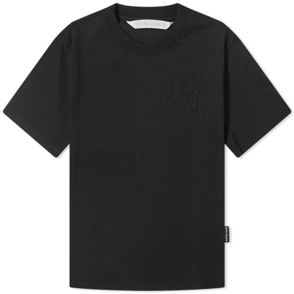 パーム エンジェルス (Palm Angels) レディース Tシャツ Monogram Fitte...