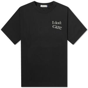 アンダーカバー (Undercover) メンズ Tシャツ トップス I Don'T Care T-Shirt (Black)｜nul-select