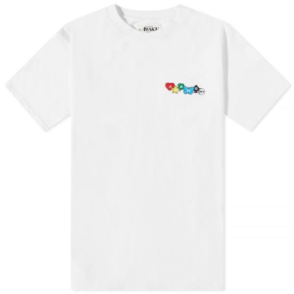 アウェイク (Awake NY) メンズ Tシャツ トップス Charm Logo T-Shirt ...