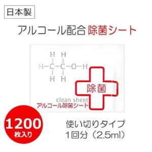 アルコール除菌シート 業務用 1200枚 個包...の詳細画像5