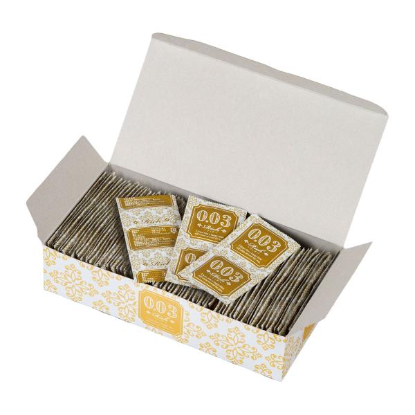 避妊具 業務用 薄型コンドーム 144枚 Rich003 リッチ 0.03mm コンビニ 倉庫直送