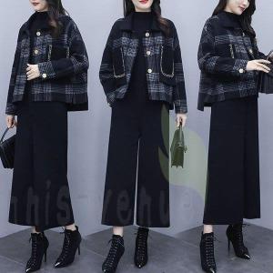 セットアップレディース秋冬40代コーデカジュアル...の商品画像