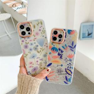 iPhone ケース iPhone13 13Pro mini SE2 iPhone12 iPhone11 iPhone8/7 iPhoneXR iPhoneXS スマホ 携帯 ケース カバー 韓国 おしゃれ 花 押し花 フラワー｜numaqlo