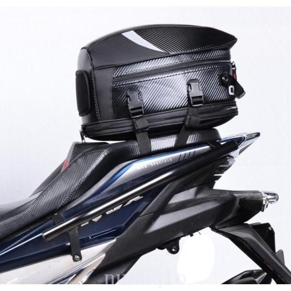 バイク リアバッグ ツールバッグ 工具 シートバッグ おしゃれ 拡張機能あり 撥水 防水 耐久性 旅...
