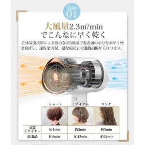 ヘアドライヤー ドライヤー 折り畳み ヘアケア...の詳細画像5