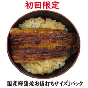 【初回限定】国産鰻蒲焼お値打ちサイズ１パック　送料無料　