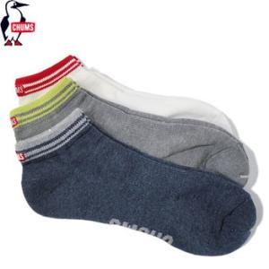 CHUMS　2016 3Pack Ankle Socks　CH06-1010-S001-04｜number7