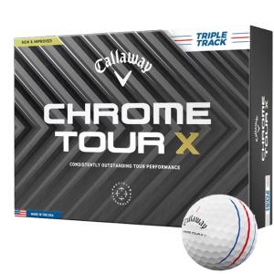 キャロウェイ 2024 CHROME TOUR Xボール　トリプルトラック　１ダース　 日本仕様　 [callaway クロームツアーエックス　　ゴルフボール　ゴルフ]｜number7