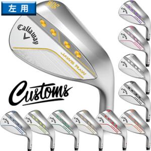 キャロウェイ 2022　Jaws Raw Callaway Customs chrome ウェッジ　左用　US仕様 True Temper Dynamic Gold Spinner 115 スチールシャフト[LH　レフティ]｜number7