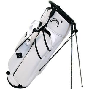ジョーンズ JONES Trouper Stand Bag Cream/Black キャディ