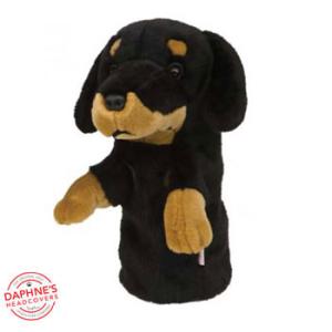 Daphne's  Dachshund ぬいぐるみ ヘッドカバー     ドライバー用 460cc対応　[ダフネ　ダックスフンド　ミニチュア　ダックス　HeadCover]｜number7