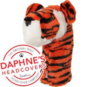 Daphne's  タイガー ぬいぐるみ ヘッドカバー  ドライバー用 460cc対応  [ダフィニーズ　タイガーウッズ ]｜ゴルフショップナンバーセブン