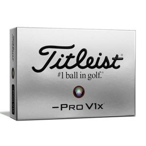 タイトリスト 2024 PRO V1x LEFT DASH　ボール　1ダース　日本仕様 [Titleist プロブイワンエックス レフトダッシュ　ゴルフ]｜number7