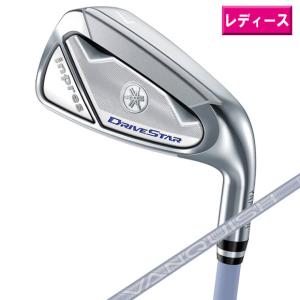 ヤマハ 2023 inpres DRIVESTAR レディース 単品アイアン（#6、AW） 日本仕様 VANQUISH for inpres LM423i カーボンシャフト｜number7