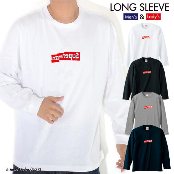 ストリート大人気ブランド ロンT longsleeve ロングスリーブ オリジナル Superman...