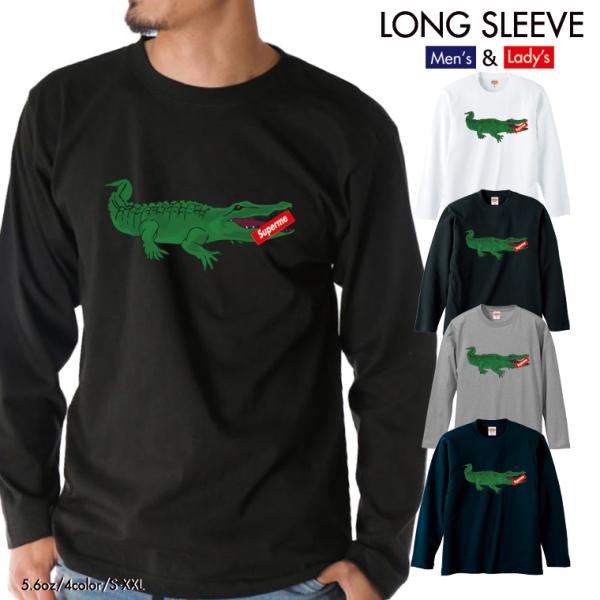 ストリート大人気ブランド ロンT longsleeve ロングスリーブ Superme ボックスロゴ...