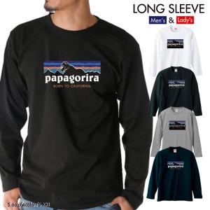 ストリート大人気ブランド ロンT longsleeve ロングスリーブ papagorira パパゴリラ アウトドア キャンプ ゴリラ ハイキング デザイン ユニセックス 男女共用｜Numbers