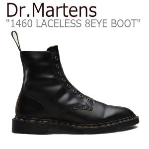ドクターマーチン スニーカー Dr.Martens メンズ 1460 LACELESS 8EYE BOOT レースレス 8ホール ブーツ BLACK ブラック 24555001 シューズ