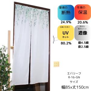 のれん おしゃれ レース 暖簾 UV 北欧 間...の詳細画像1