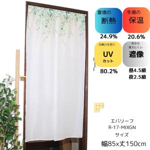 のれん おしゃれ レース 暖簾 UV 北欧 間...の詳細画像2