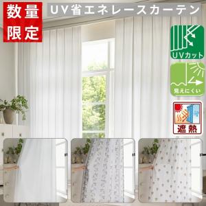 レースカーテン ２枚組 ミラー おしゃれ 見えにくい 安い ＵＶ 防炎 (一部) 数量限定 幅 100 cm (1枚入 150 200 cm)