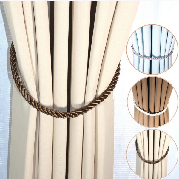 カーテン タッセル おしゃれ ロープ 安い 全長 約 60cm １本入