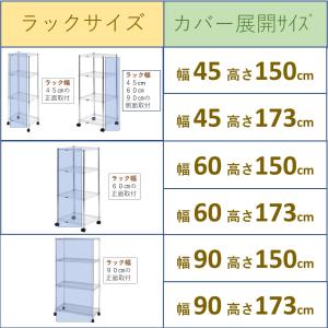 スチールラック 目隠し カーテン マグネット ...の詳細画像4