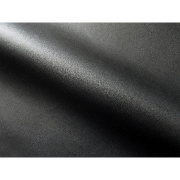 合皮レザー生地【薄手 黒 ツヤなし】 [CAP2-10]