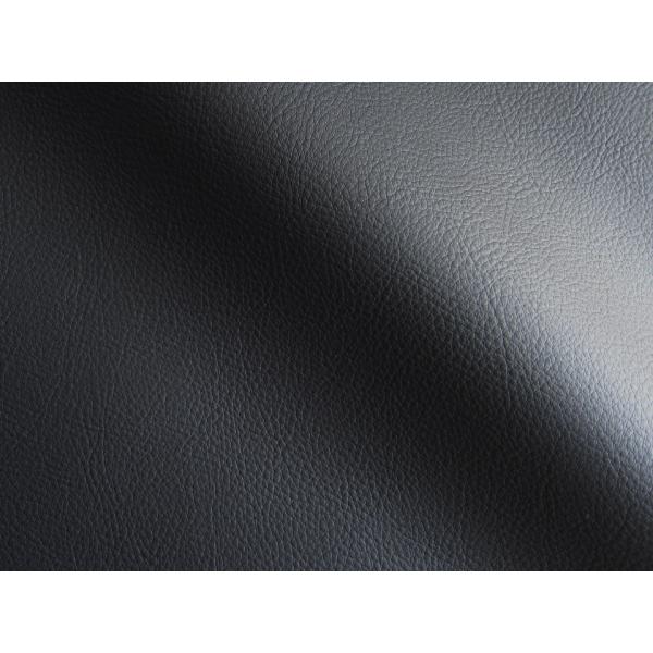 カラフル 合皮レザー生地 難燃 無地 黒 [MASTER-X-356]