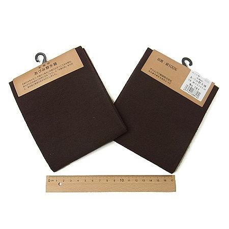 コットン生地・あづみ野木綿（錆紫）：カット布・54×45cm