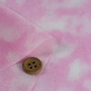 一越ちりめん生地 ムラ染めぼかし(なでしこ色)...の詳細画像1