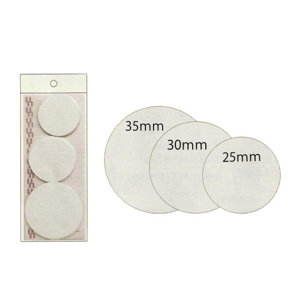 つまみ細工用台紙・3サイズセット (25・30・35mm各5枚入)