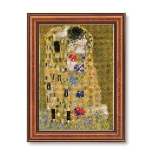 クロスステッチキット・ヨーロッパの風景 マロニエ色づくパリの街 : 布