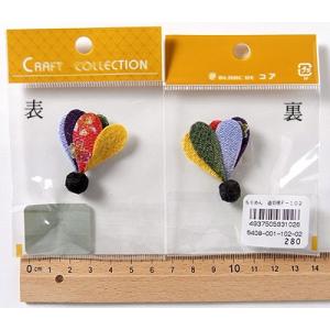 ちりめん細工パーツ（完成品）・追羽根