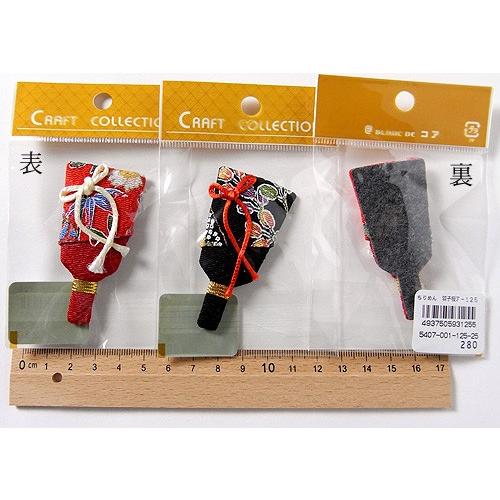 ちりめん細工パーツ（完成品）・羽子板