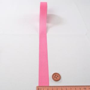 一越ちりめんカットロール・無地・2.5cm幅(ピンク) 10cm単位 切り売り｜nunogatari