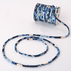 ちりめん丸ひも・柄・3ミリ(実寸約4ミリ)春爛...の詳細画像1