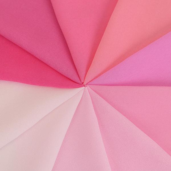 一越ちりめん ピンク+白10色セット/約22×20cm