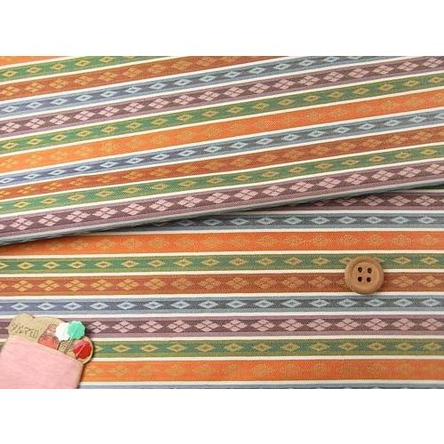 金襴生地(金らん)繧繝(うんげん)柄 10cm単位 切り売り