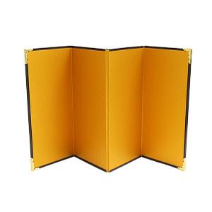 硝子細工や置物用  6曲ミニ金屏風 硝子細工や置物用 6曲ミニ金屏風