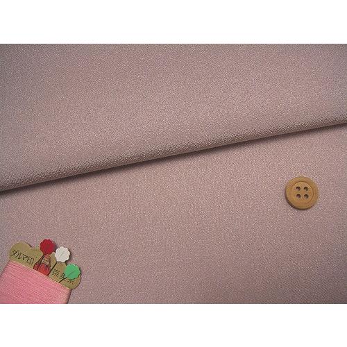 無地一越ちりめん(さくらねず) 10cm単位 切り売り