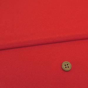 無地一越ちりめん(朱色) 10cm単位 切り売り