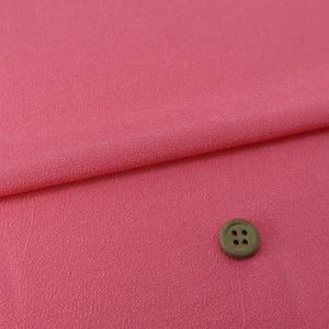 無地一越ちりめん(コーラルピンク) 10cm単位 切り売り