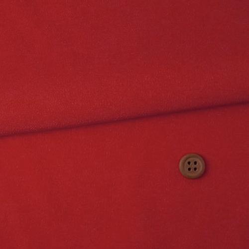 無地一越ちりめん(赤) 10cm単位 切り売り