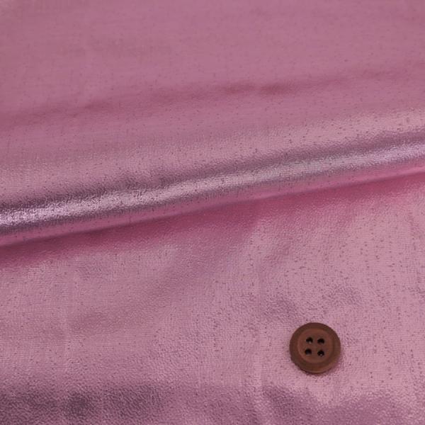 薄手ラメ生地(ピンク) 10cm単位 切り売り