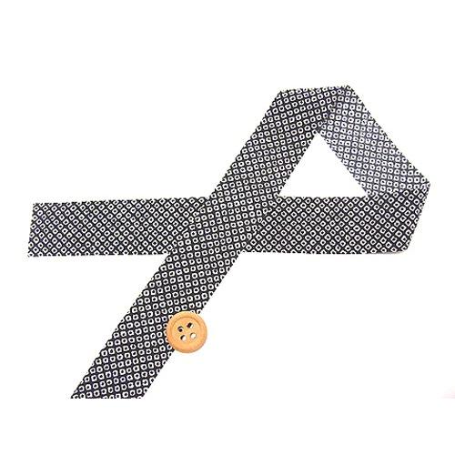 和りぼん3cm幅・鹿の子(黒) 10cm単位 切り売り