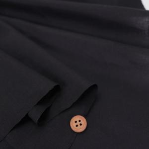 綿麻シーチング生地 (黒) 10cm単位 切り売りの商品画像